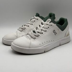 On Cloud The Roger Advantage Womens 8 48.98514 White Green Tennis Cloudtec Shoes